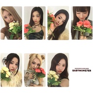 1-7pcs BM Lomo Cards BABYMONS7ER Album SHEESH Stuck In The Middle BATTER UP WVS ID Photo AHYEON Ahye