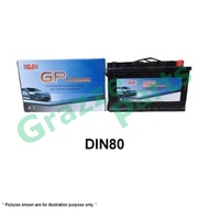 GP Dynamic MF CMF DIN80 | DIN80L | 58043 (80AH) Car Battery Bateri Kereta for Audi A6 Hybrid