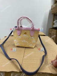 新款 瓏驤 Longchamp Panier 草編包 hkpowerbuy.  禮物 情人節 手袋 背囊 斜孭袋 tote包 銀包 雙肩包