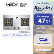 MEX รุ่น VB7826MHR เตาแก๊สฐานกระจก SCHOTT จากเยอรมัน ขนาด 78 ซม.