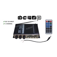12V Car Stereo Amplifier with Bluetooth/USB/SD/FM Bosca Amplifier C-401L