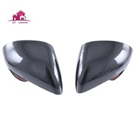 Car Carbon Fiber Style Door Side Mirror Cover Trim Sticker Accessories for BYD Dolphin Atto1 EA1 2022 2023