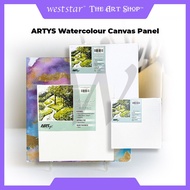 [WESTSTAR] ARTYS Watercolour Canvas Panel Canvas Board for Watercolour Painting Frame Kanvas Lukis D