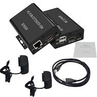 WANSUPYIN 2023 60m USB HDMI KVM Extender HDMI Repeater HD HDMI Network Extender RJ45 Ethernet Cables