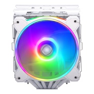 CPU AIR COOLER (พัดลมซีพียู) COOLER MASTER HYPER 622 HALO ARGB WHITE ,