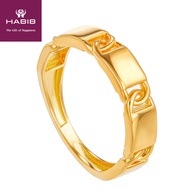 HABIB Oro Italia 916 Yellow Gold Ring GR44720121