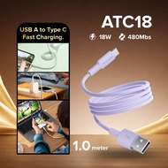 Airbot Anergy Plus 18W USB to USB-C ATC18 Charging Cable Data Transfer Charging Wire Tablet Phone An