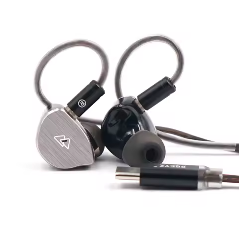 BQEYZ BQ10 Earphone 12mm Dynamic Driver in-Ear HiFi IEM Wired Gaming Earbuds 0.78mm 2Pin Detachable 