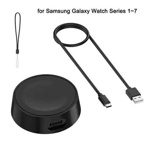Charger Dock For Samsung Galaxy Watch 7 6 5 4 3 Magnetic Charging Cradle Holder Base For Samsung Gal