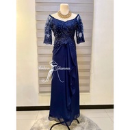 CORY Design Mother Dress, Ninang Gown, Principal Sponsor Gown, Formal Events