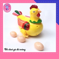 Egg-laying chicken toy, egg-laying hen simulation toy