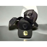 New Triple black Raiders snapback vintage cap