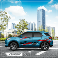 Tem xe Toyota Raize mẫu 021 - Tem Xe Raize - DS Decal