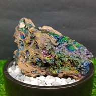 Aurora Colorful Beads Leklai 极光七彩珠粒力泥 Leklai Goethite 100% Natural Leklai