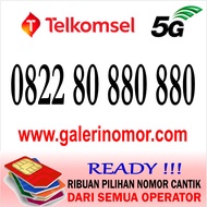 Nomor Cantik Simpati Telkomsel Support 5G Nomer Kartu Perdana 0822 80 880 880