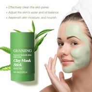 [Ready Stock] GUANJING Cross-Border Green Tea Mask Cleansing Moisturizing Oil Control Remove Blackhead Mud Mask Stick Face Mask
