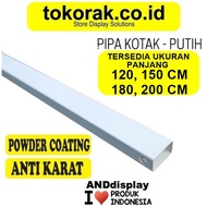 PIPA KOTAK 120 150 180 200 CM SULING BAJU BRACKET H 5 H5 5CM 15 X 30 - 180CM