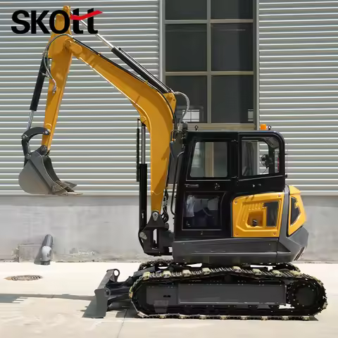 Efficient 6.5T Small Crawler Excavator | Tailored Design Welcome | Direct Source Factory | CE & ISO 