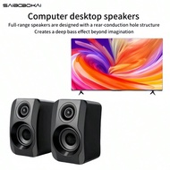 1 loa máy tính để bàn, loa máy tính để bàn, loa TV, loa siêu trầm, cắm USB và chạy với 2 loa, thích