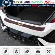 Universal Seal Plate Sill Plat Karet Pelindung Lips Bumper Bagasi Belakang Mobil Anti Lecet aksesori