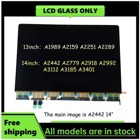 Tested LCD ONLY A2159 A2289 A1989 A2251 For MacBook Pro/Max 14" A3112 A3185 A2442 A2779 A2992 A2918 