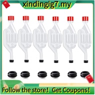 【】Brew Airlock Kit 6 Airlocks and 12 Sealing Rings for Fermenting, Brewing, Beer, Wine, Sauerkraut