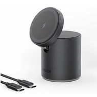 Anker 623 2-in-1 Magnetic Wireless Charger, MaGo Wireless Charging Station with 20W USB-C Charger