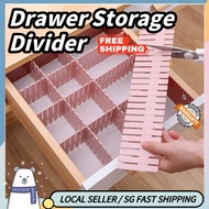 SG Stock Drawer Storage Divider Pieces Plastic Partition Board Partition Free Combination Home Finishing Lattice