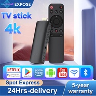 TV98 Smart TV Stick Android 4K Smart TV Box Android 11 5G Wifi &amp; Bluetooth Control Streaming Device Wi-Fi Remote for all TVs