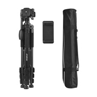 Andoer 157cm/61.8inch Portable Tripod Horizontal Camera Tripod Stand Aluminum Alloy 5kg/11lbs Load C