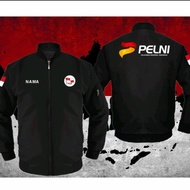 jaket bomber Pelni full bordir jaket Pelni full puring