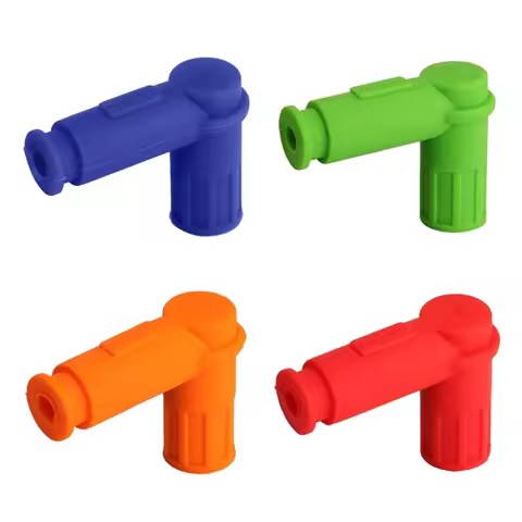 Spark Plug Cap Boot Multi-color Silicone Waterproof Non Resistor Unisersal Caps Easy Installs for Mo