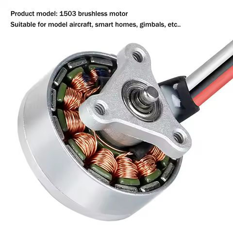 1PCS 1503 Airplane Brushless Motor RC Electric Motor For 4 Axes Remote Control Airplanes RC Electric