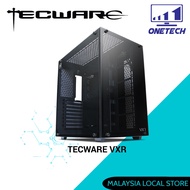 TECWARE VXR TG Premium ATX Gaming Case - Black/White