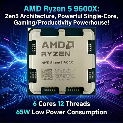 9600X Socket AM5 but without cooler