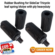 【New product】
 Rubber Bushing for sidecar tricycle leaf spring molye with ply heavyduty