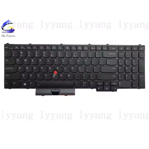 f New For Lenovo Thinkpad P71 P51 P70 P50 US Keyboard Backlit 01HW200 00PA288