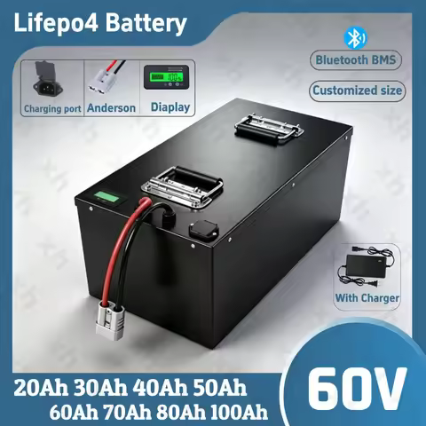 XH-60V 60ah 50ah 80ah 100ah 20ah 30ah 40ah 70ah Lithium Lifepo4 battery for Two-wheeler Three-wheele