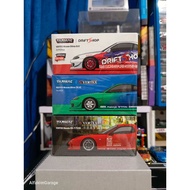 Tarmac Works Nissan Silvia S14 Hai DuduVERTEX Nissan Silvia S15 DriftShop/ Nissan Silvia (S15) Hello
