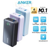 Lucky 【spot goods】Anker 10000mAh 30W Power Bank Fast Charging Power Bank 533 Portable Charger