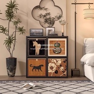 Steel Shelf Grid Grid Free Combination Children's Cabinet Yan Rabbit Bedside Lay Eight Grid Card Sel