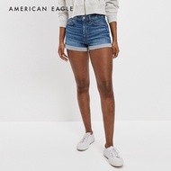 American Eagle Stretch Denim Mom Shorts กางเกง ยีนส์ ผู้หญิง ขาสั้น มัม (EWSS 033-7367-471)