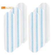 6 Pcs Mop Pads Replacements for   Flat Mop System for   Flat Mop,  Mop Heads Replacements