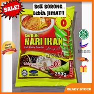 BORONG Rempah Cap O-Kari Ikan/Ayam&Daging/Kurma/Masak Merah/Ikan Kering&Udang-250gram