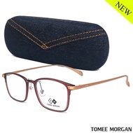 แว่นตา แฟชั่น fashion TOMEE MORGAN รุ่น 2015 กรอบแว่นตา วินเทจ vintage สำหรับตัดเลนส์ มัลติโค๊ท Mult