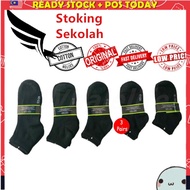 🧦🧦 [Ready Stock] 3 Pair School Sock (Stoking sekolah) BQ1516-2324