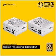 CORSAIR RM850x SHIFT / RM1000x SHIFT 80+ Gold Full Modular Power Supply - White