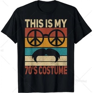This Is My 70s Costume 70 Styles Men 70's Disco 1970s Outfit T-Shirt  Women Men Clothing  Vintage  T