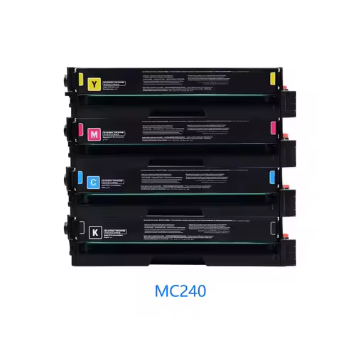 4 colors compatible Ricoh MC240 toner cartridge for MC240FW PC200W color printer No chip