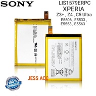 Sony Xperia Z3+ Z4 C5 Ultra E5553 E6553 E5563 Z4v E6508 SOV31 2930MAH Lis1579ERPC Z3 Plus+ c5ultra B